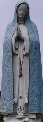 Statue of BVM - prayers